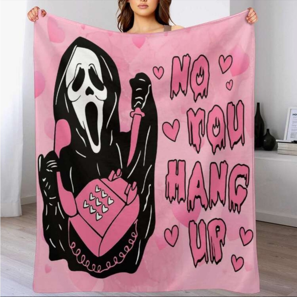 V-Day Cozy Throw Blanket 🏡